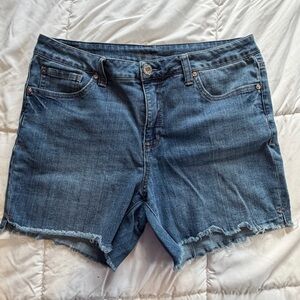 Denim Blue Women's Jean Shorts